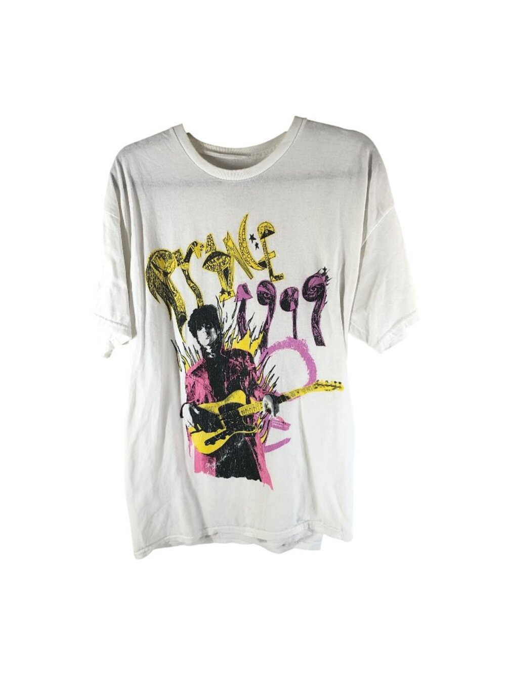 The Prince Estate T Shirt 1999 Tour Graphic White M